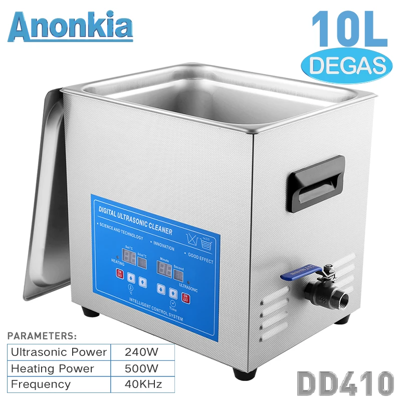 10L デジタル加熱脱気超音波クリーナーマシン医療外科器具洗浄用