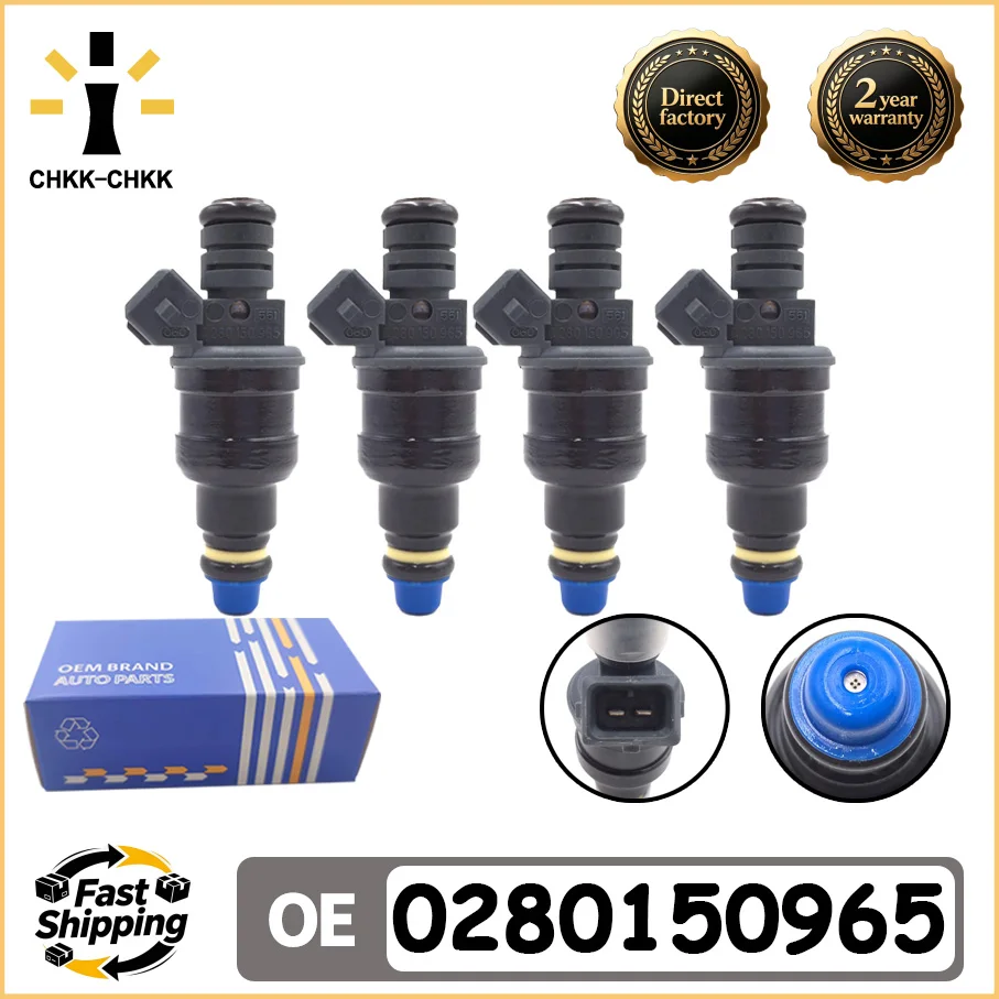 0280150965 4669011 Fuel Injectors 4pcs/lot For Chrysler Sebring Dodge Avenger Neon Mitsubishi Eclipse Eagle Talon 2.0L L4