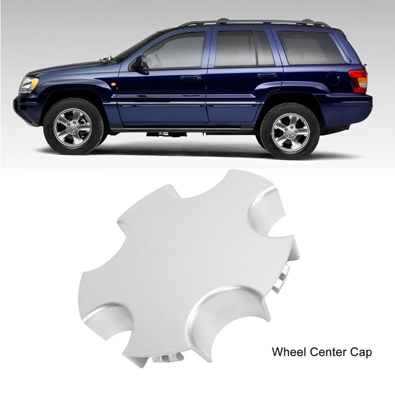 Car Wheel Center Cap For Jeep Cherokee 2001-2004 Hub Cap Cover 5FA51PAKAC Car Accessories