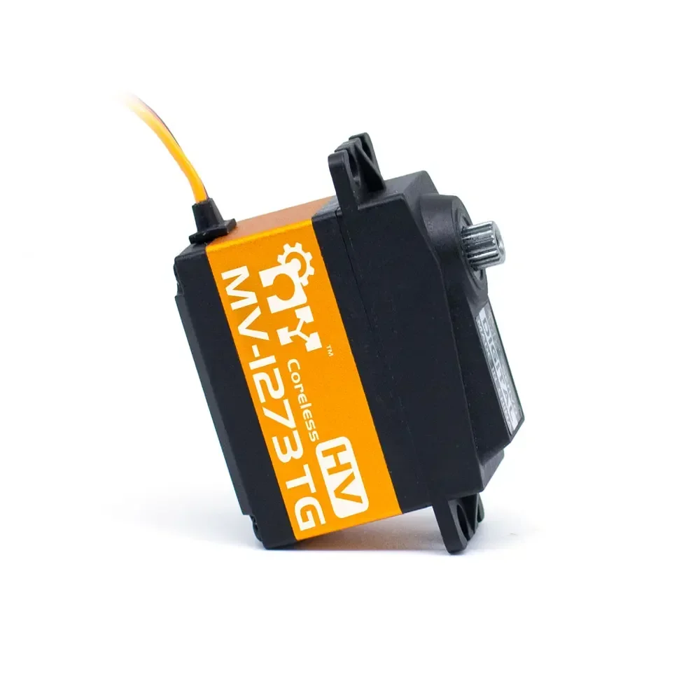 OverShoot MY Servo MV-1273TG 7.4V 16KG engrenages en titane sans noyau Standard Servo numérique Savox 1273TG pour pièces d'hélicoptère Rc