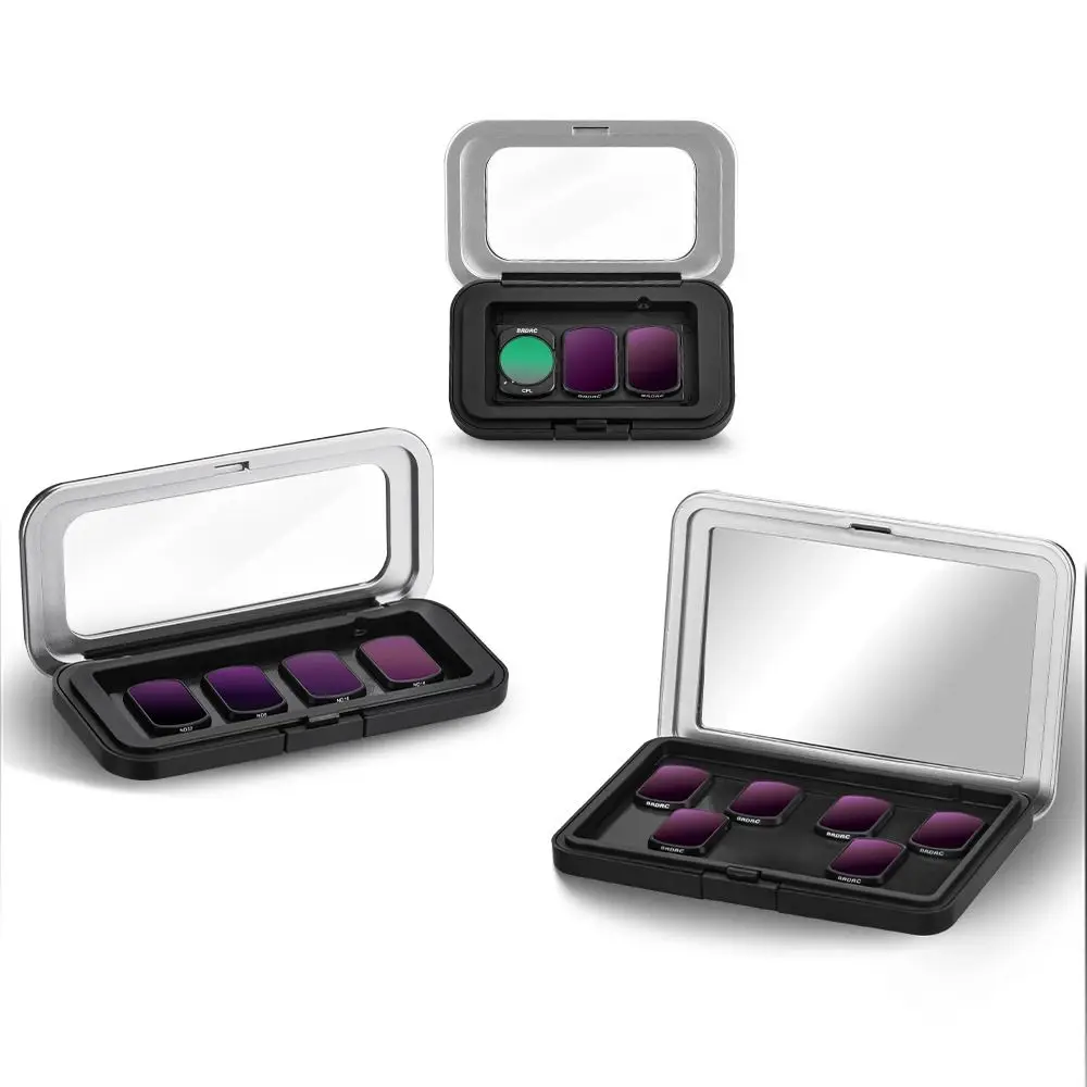 Magnetic Lens Filters Storage Box Protective Anti-scratch Filters Carrying Case Mini Dustproof for DJI Osmo Pocket 3