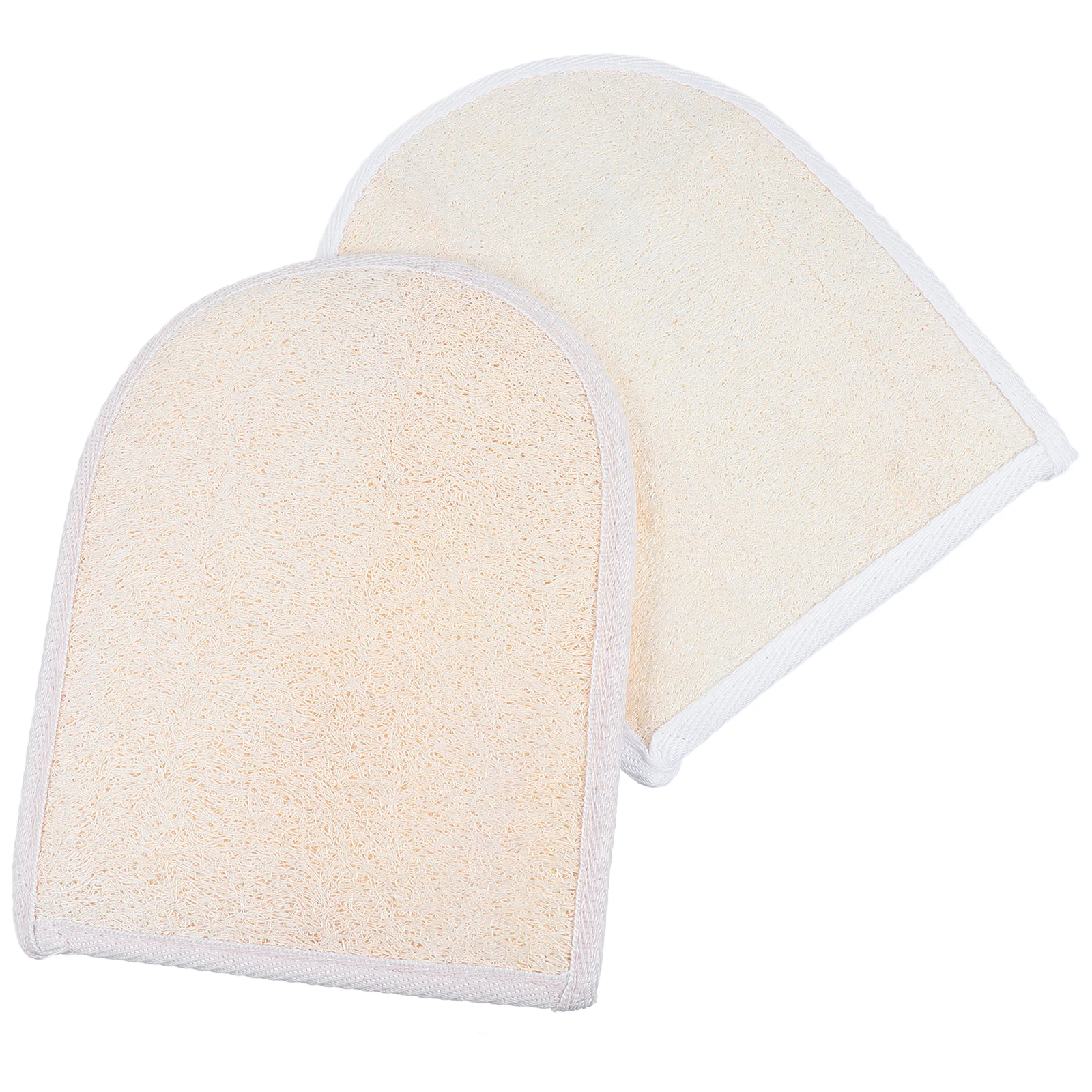 

2pcs Shower Mitt Loofah Brush Exfoliating Scrubber Bath Gloves For Adults Kids Man Woman Deep Cleaning Massage