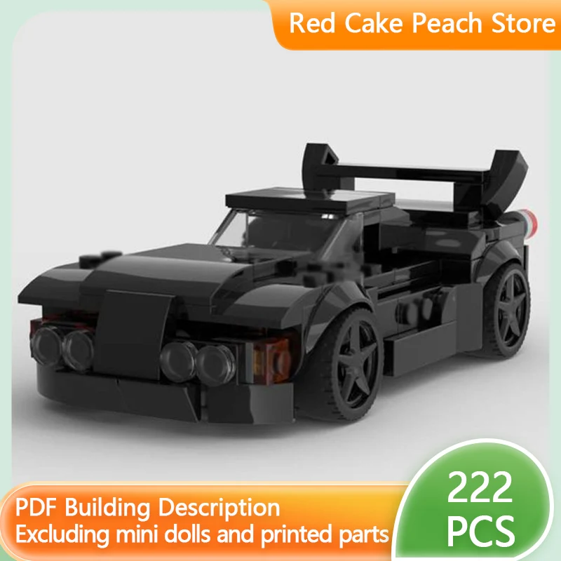 

Popular Game Model MOC Building Bricks Classic Top Tier Sports Car Modular Technology Children Holiday Gifts Assemble Toys Suit
