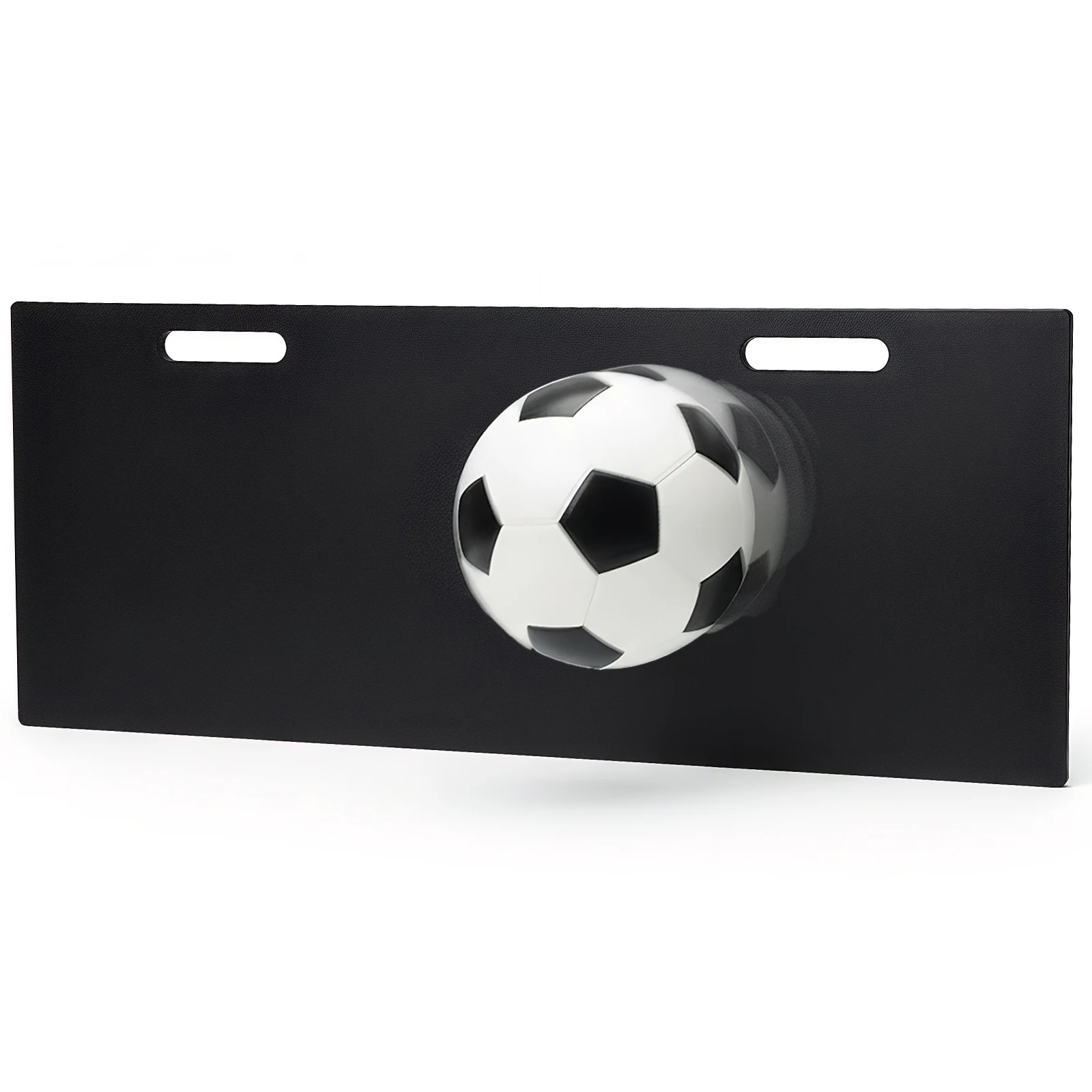 

Soccer Rebounder Board 100x40cm Soccer Bounce Back Adjustable Angles for Control Passing and Shooting Practice