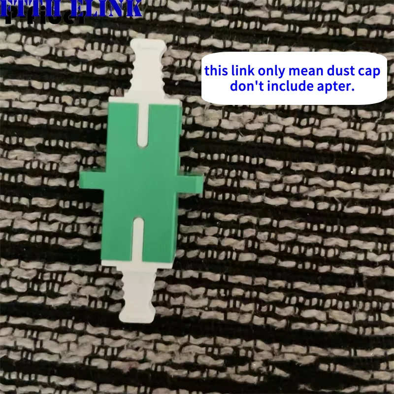 

SC dust cap 2000pcs with handle white for SC adapter fiber optic simplex SM MM plasitic protective plug factory supply ELINK