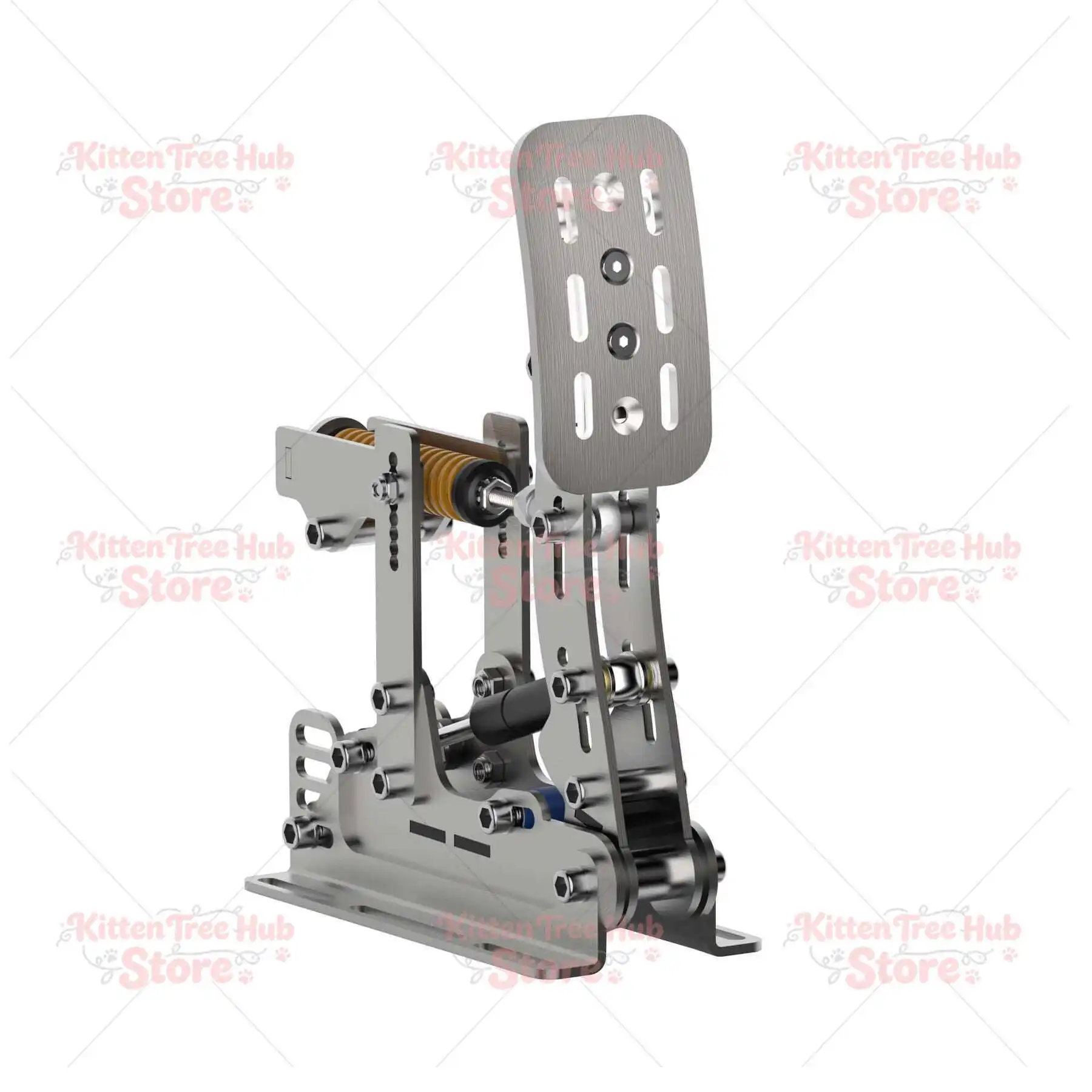 Hydraulic Pedal for Racing Game Simulator HE Vibration Feedback Sim Racing Pedals