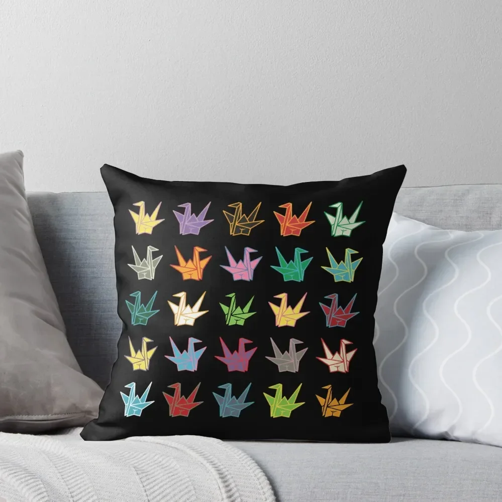 

Origami Cranes \t Throw Pillow christmas ornaments 2025 Pillowcases Cushion Covers Sofa pillow