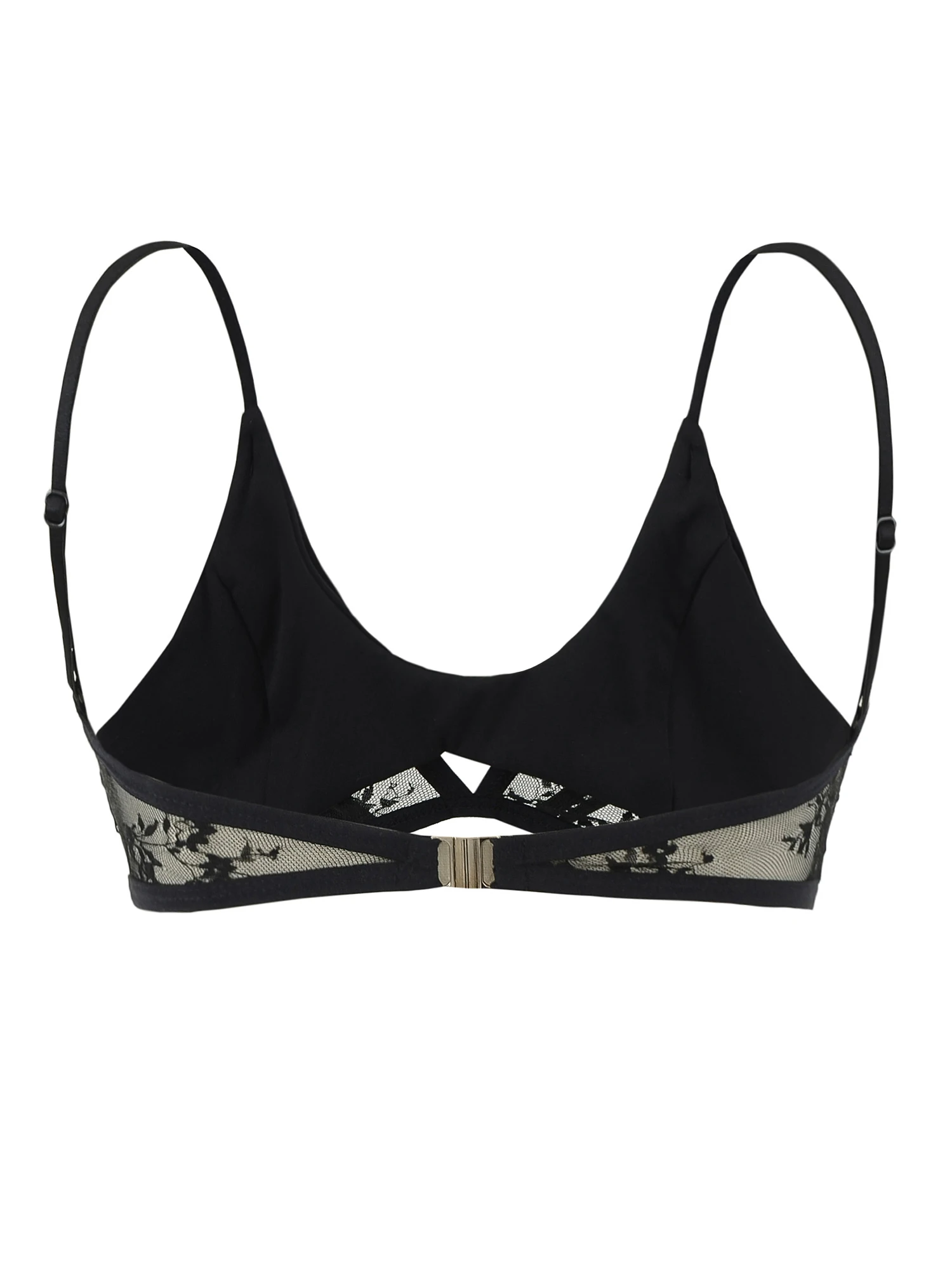 توب نسائي أمريكي الطراز بتصميم عصري مثير مع دانتيل وشبكة، قميص داخلي رقيق بأكمام قصيرة وتصميم عصري للشارع #1