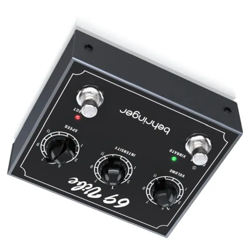 Pedal Behringer 69 Vibe com modos comutáveis, controle de