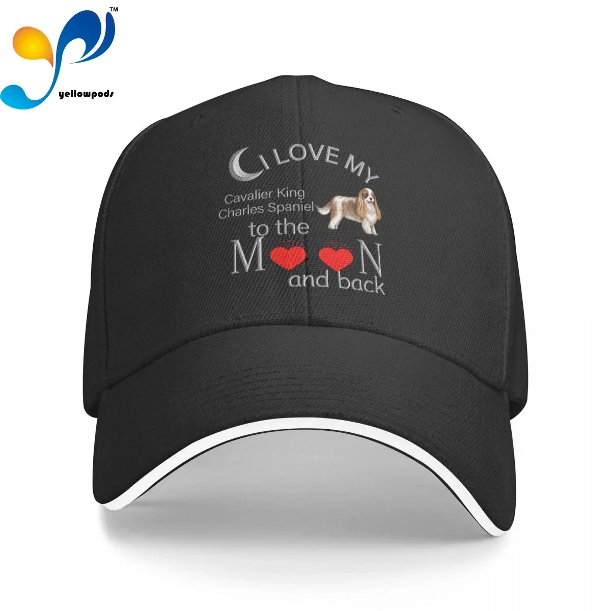 

C I LOVE MY MOON AND BACK Baseball Hat Unisex Adjustable Baseball Caps Hats for Men and Women