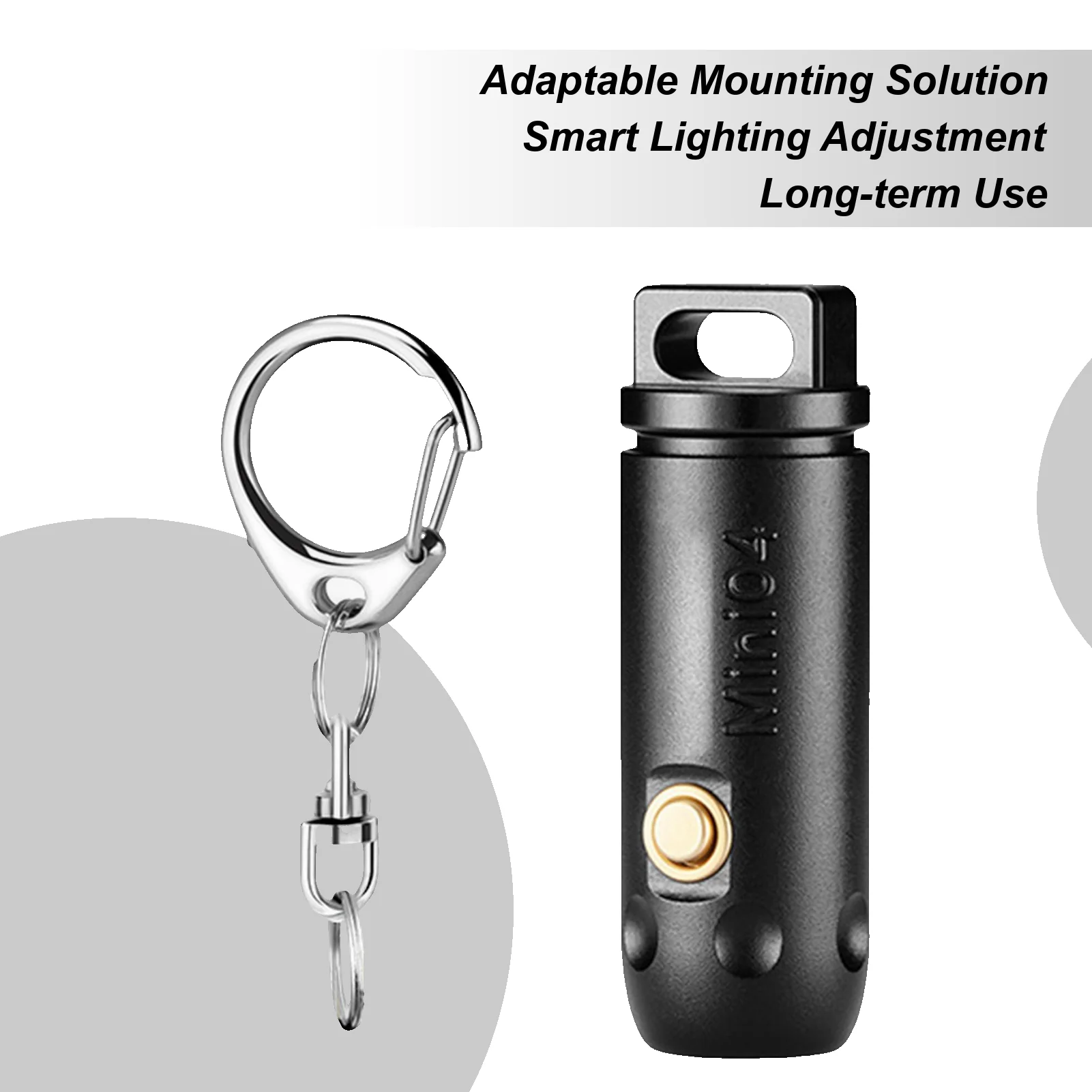 

Flashlight Camping Hiking Torch With Hat Clip Small Waterproof 4-Mode Bright Flashlight For Running Cycling Camping Hiking