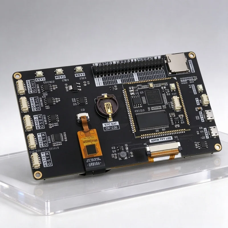 Core Board For STM32H750IBK6, STM32H7 Development Minimum System Board With 5-inch IPS Touch Screen