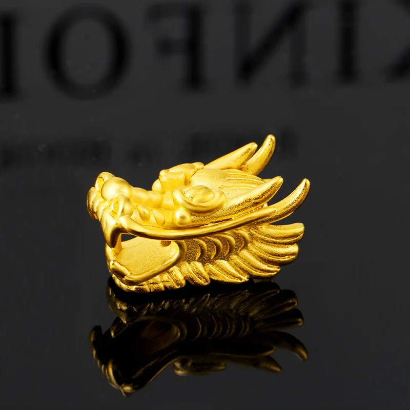 

2024 New Jewelry Gold Plated Cross Faucet Diy Accessories 24k 3d Hard Gold Faucet Bracelet Wholesale