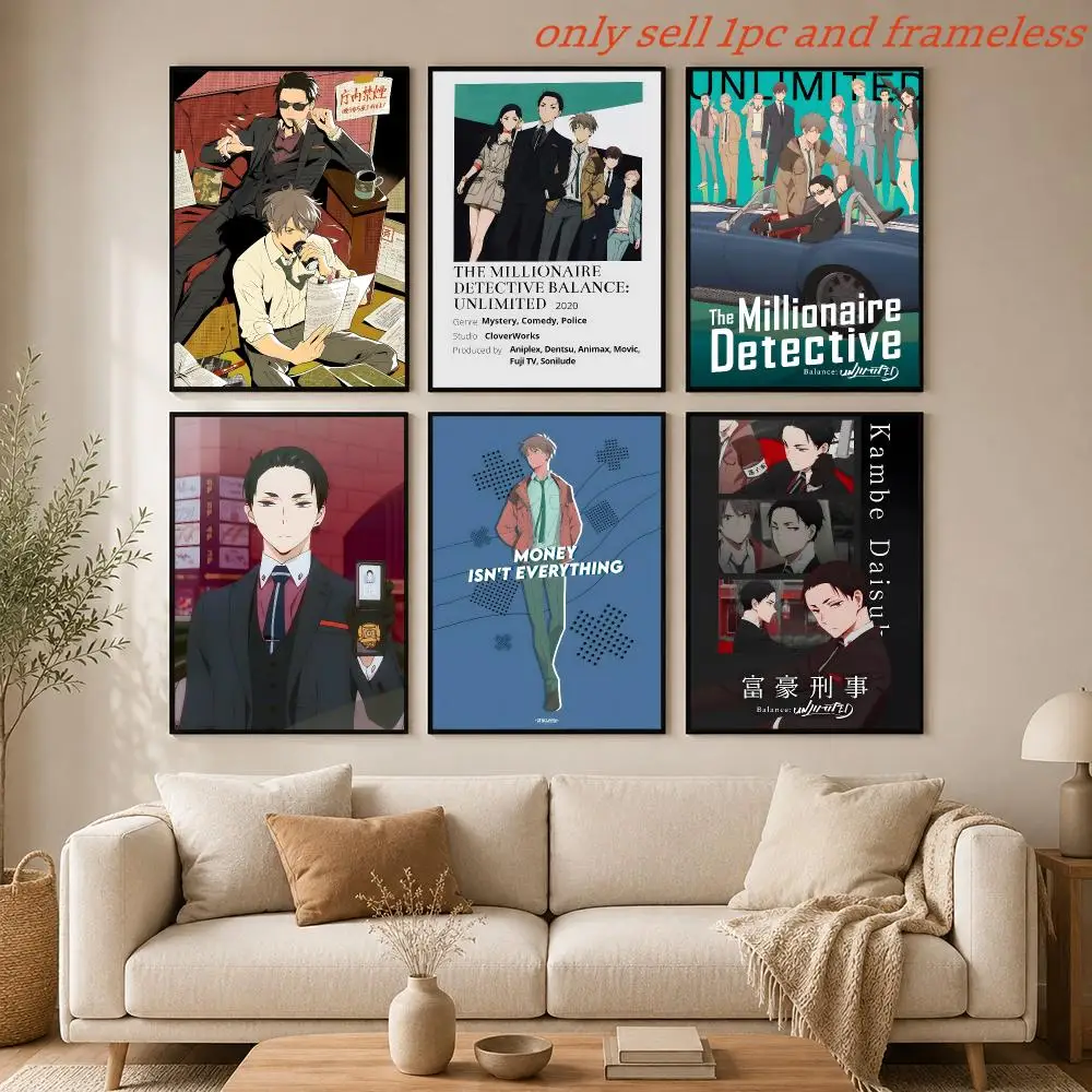 Anime B-Balance UNLIMITED Poster HD Hot Theme Singer/OST/Movie/Anime-Waterproof Self-Stick Home Decor