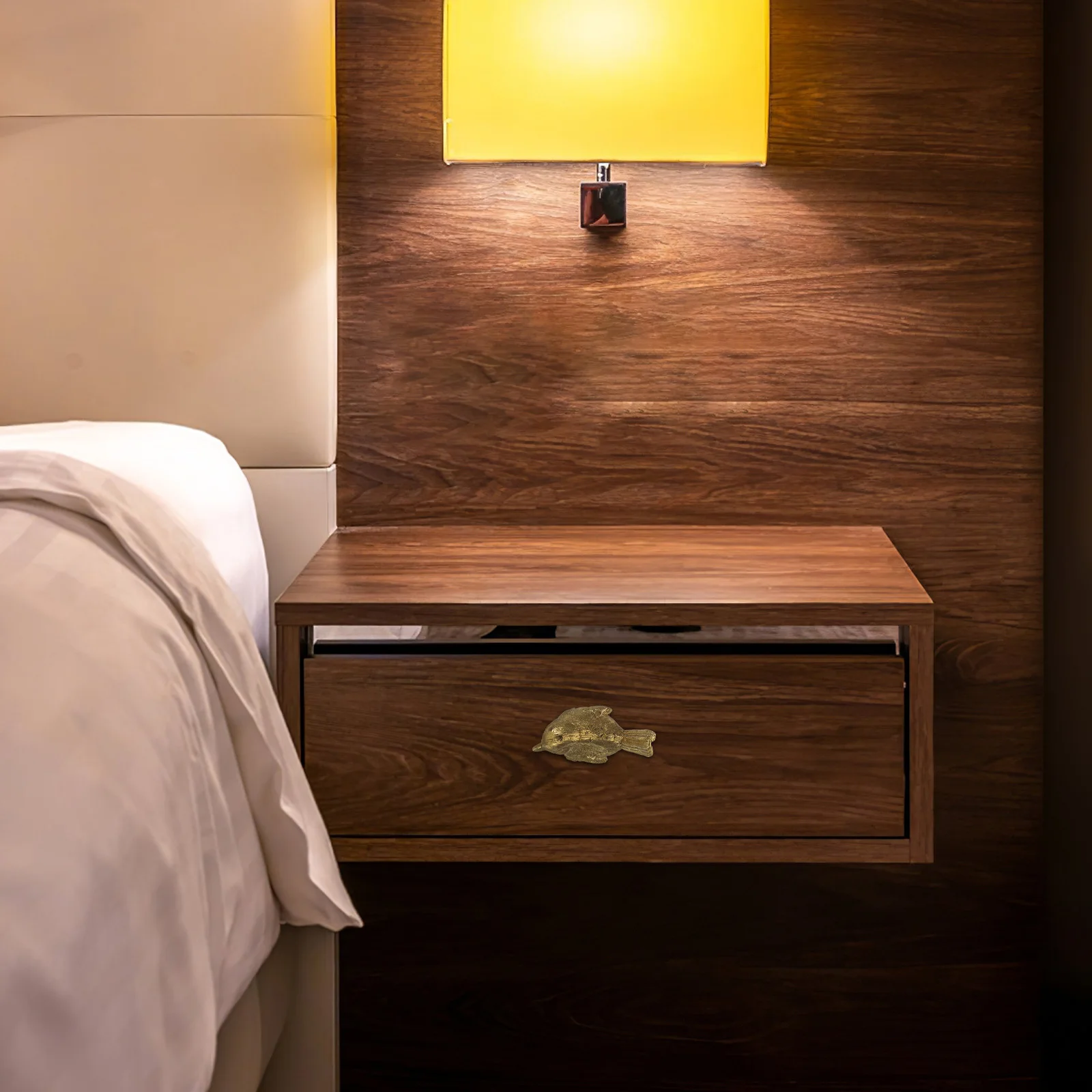 

1 Set Brass Bird Drawer Handles Vintage Copper Pull Single Hole For Cabinets Cupboards Dressers Furniture Hardware Retro Animal