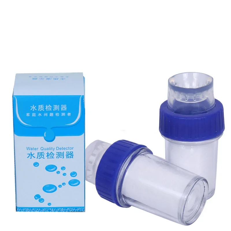 Faucet Tap Water Quality Detector Purifier Heavy Metal Rust Sediment Purifier Cartridge for Bathroom Kitchen Faucet Filter Clean