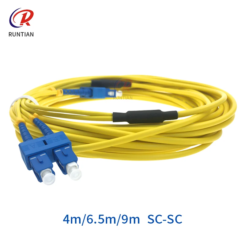 Inkjet printer 4m 7m 10m Armoured Optical fiber cable Docan Allwin Infiniti Flora SC FC LC optical data cable for hoson byhx