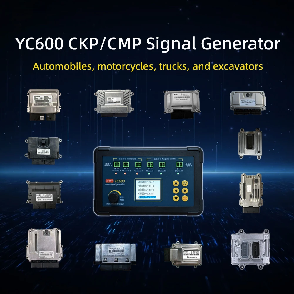 Vehicle Synchronized Crankshaft Camshaft Signal Generator Motorcycle Auto Car CKP CMP Signal Simulator Generator view 2