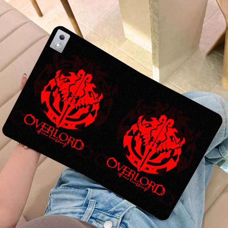 

O-Overlords Anime pattern For Legion Xiaoxin Pad Y700 K10 M10 P11 K11 Pro Plus 10.6 11.5 Inch 2021 2023 2025 Tablet Case