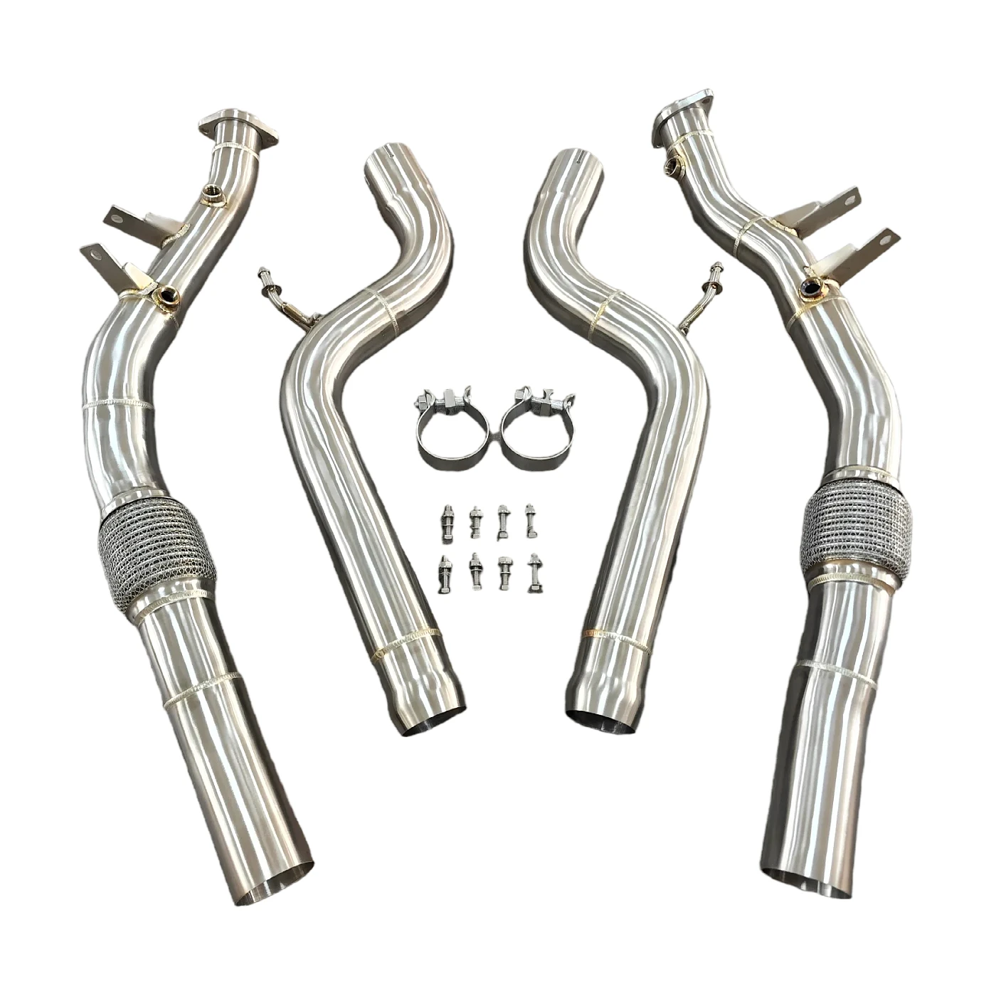 

AKS Downpipe For W222 C217 S63 AMG 5.5 Biturbo Downpipe