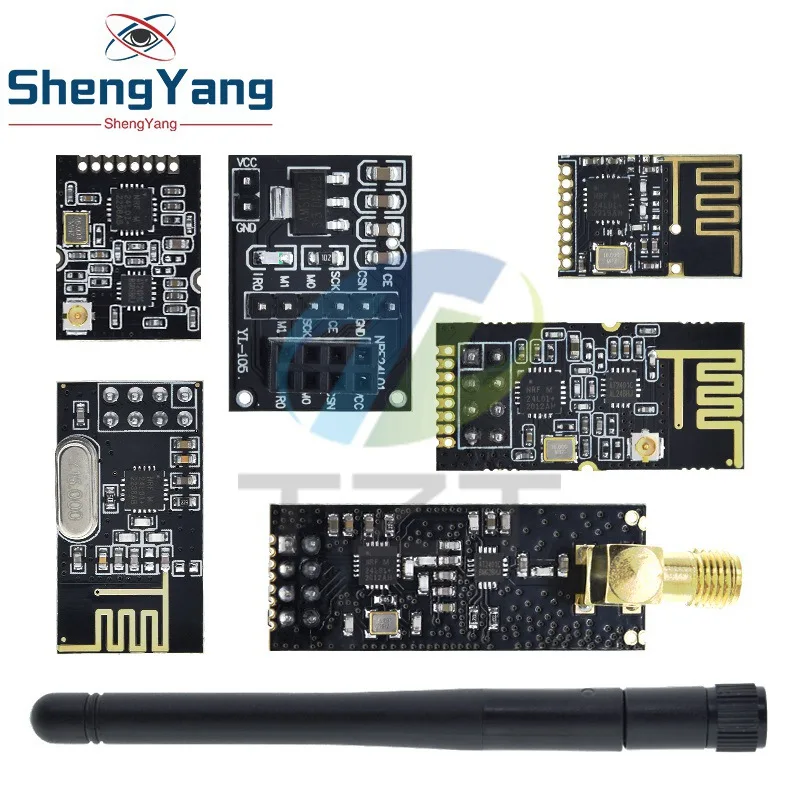 NRF24L01+ 2.4G wireless data transmission module 2.4GHz NRF24L01 upgrade version NRF24L01+PA+LNA 1000 Meters GT24 For Arduino
