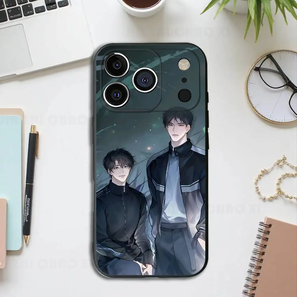 Sao Hom Nam Tay Tang Silicone Soft Phone Case For IPhone17 16 15 14 13 12 11 Pro Max Plus X XR SE Cover
