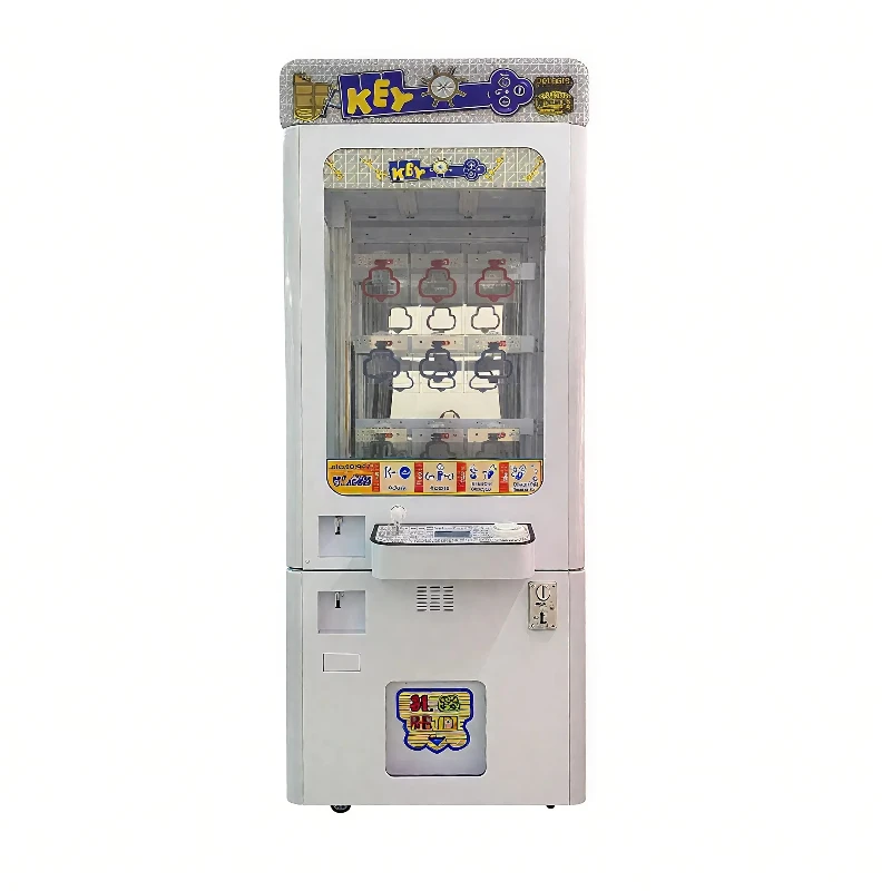 【HOT】9-Hole Keyed Mini Keyed Game Console Prize Vending Machine Arcade Game Room Shopping Mall Amusement Game Center