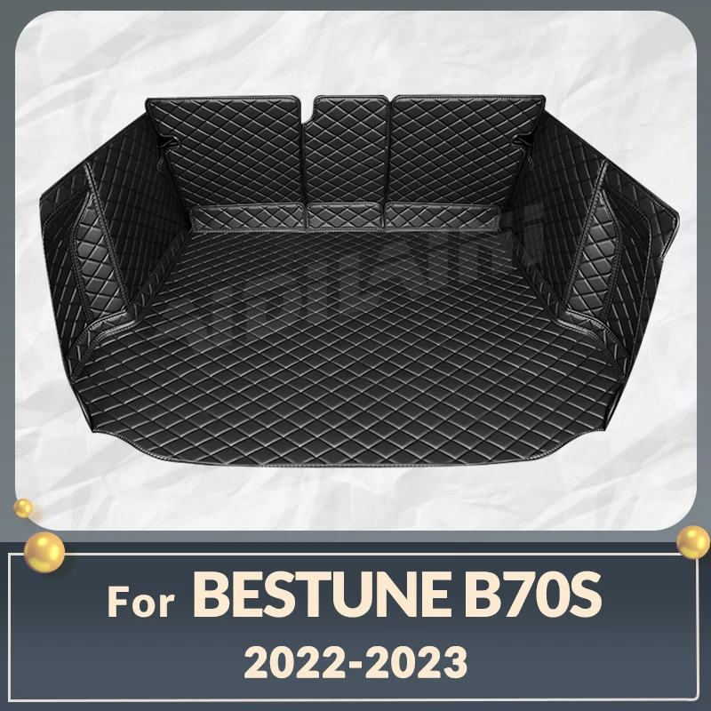 

Auto Full Coverage Trunk Mat For BESTUNE B70S 2022 2023 Anti-Dirty Car Boot Cover Pad Cargo Liner Interior Protector Accessories