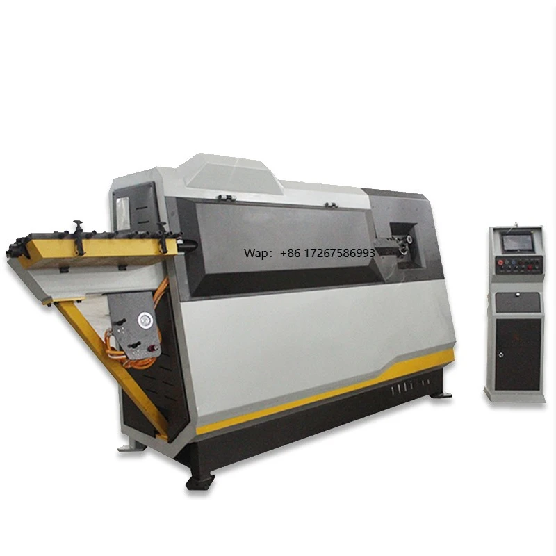 

Fully Automatic Double Wire CNC Steel Bar Stirrup Bending Machine Rebar Construction Machinery