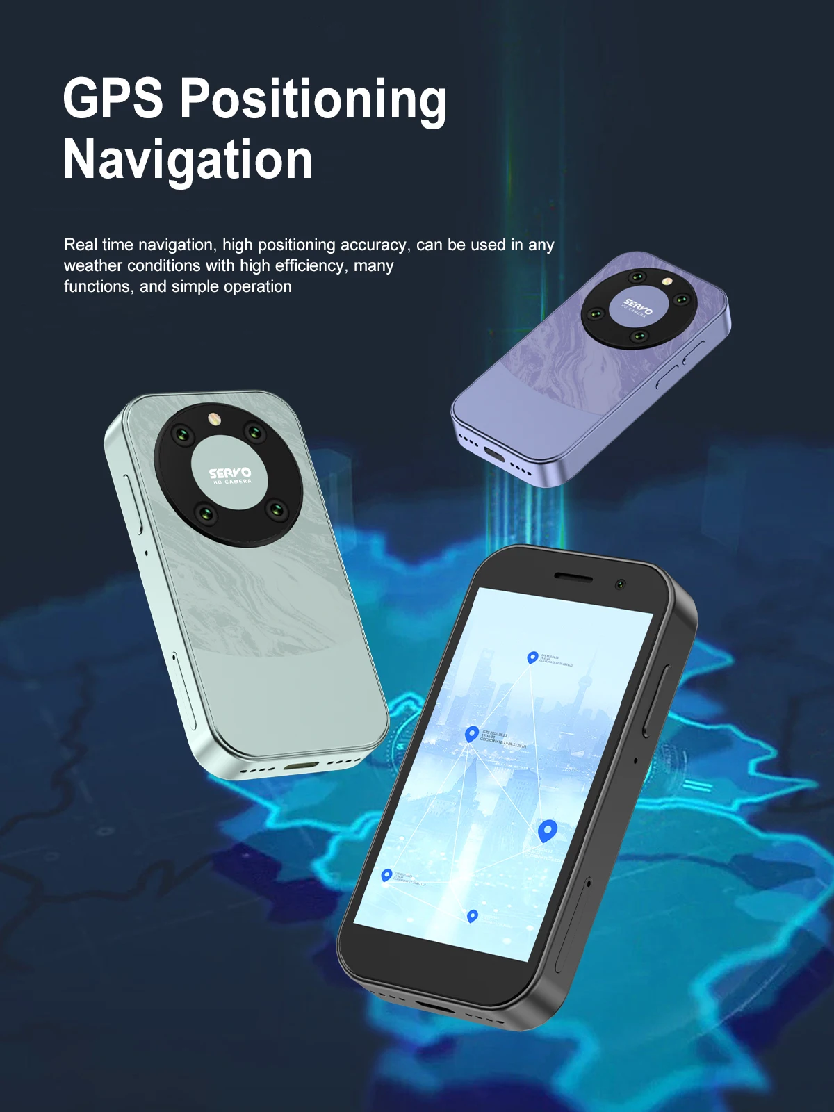 Global Version KING9000 4G Mini Smartphone 3.0" Dual SIM 16GB+2GB Android OS Google Play Original Small Mobile Phone Google Play