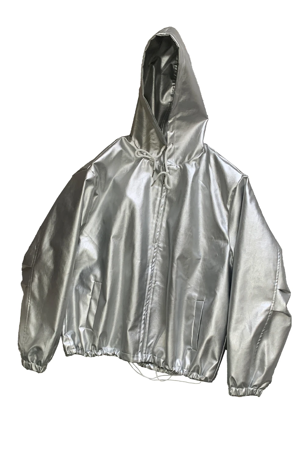 Men's 2025 Autumn New Loose Oversize Hooded PU Leather Jackets Men's High-end Stylish Coats Trendy Long Sleeve Leather Jackets