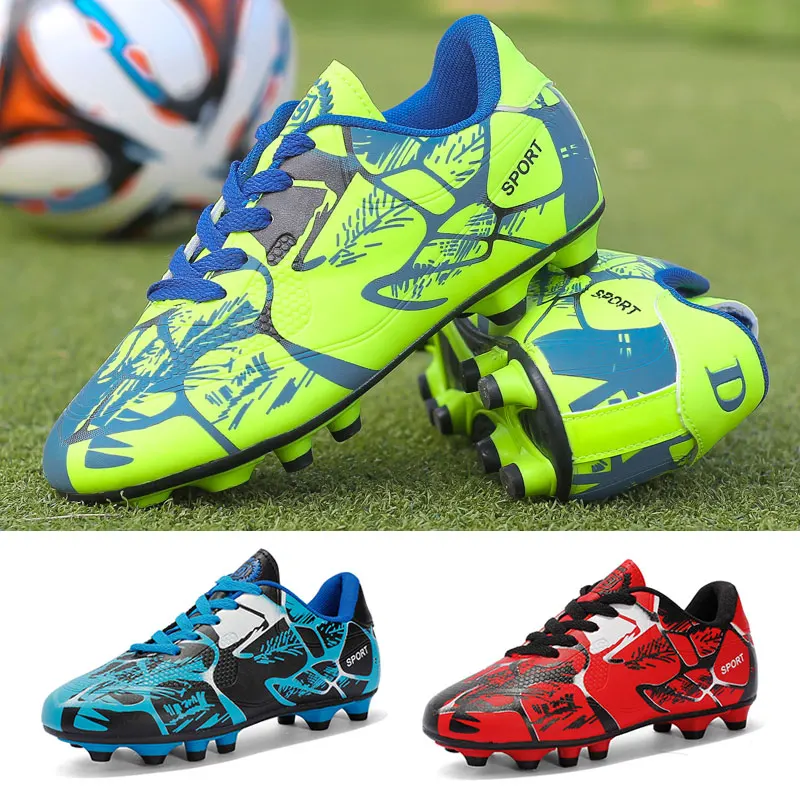 

Outdoor Soccer Shoes Women Men Sneakers for Football Training TF/FG Professional Low Top Football Boots Lightweight Non-slip