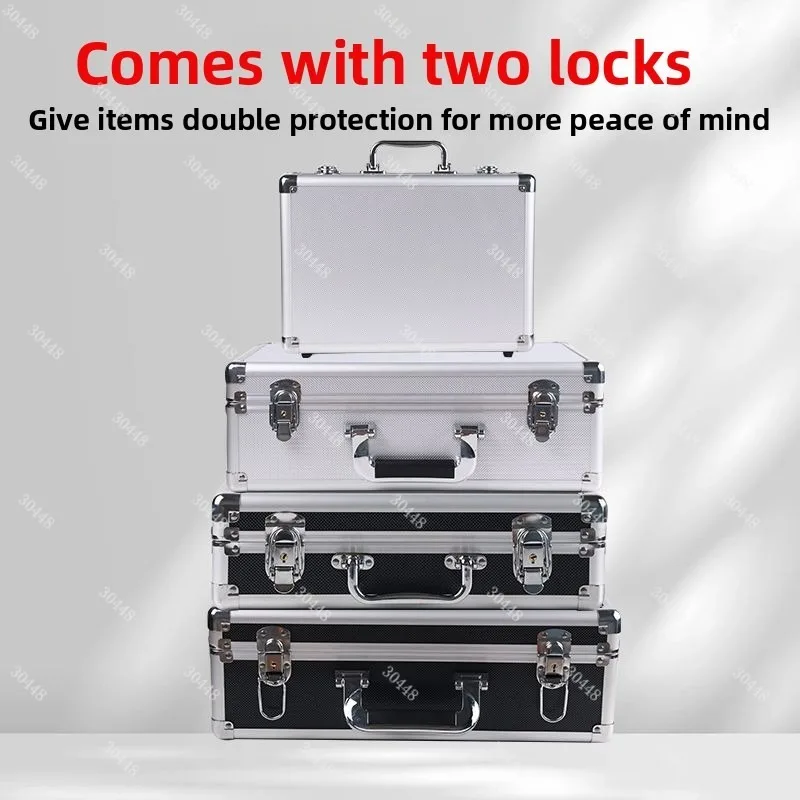 Aluminum alloy portable toolbox kamen rider storage box toy storage box instrument case insurance satchel box