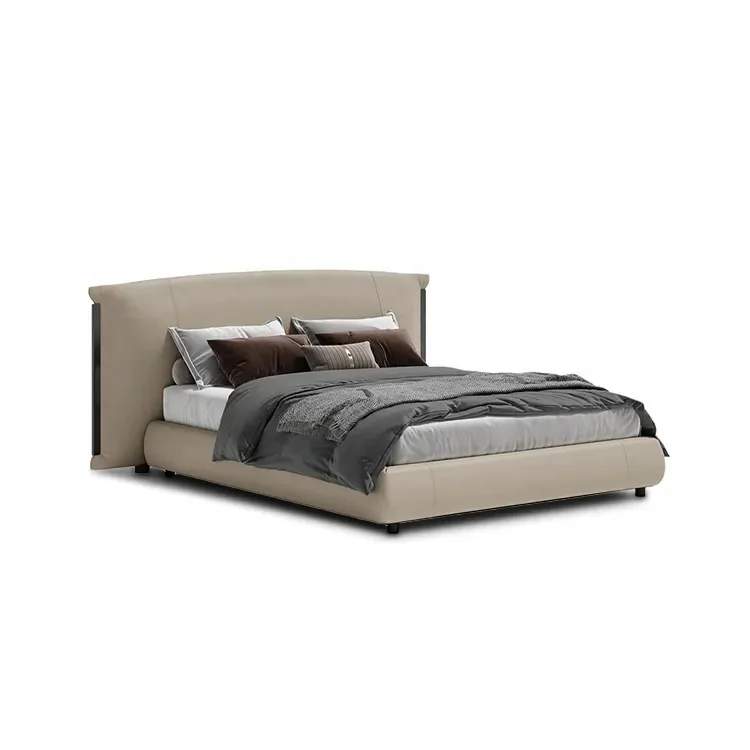 Deluxe Full King Bed Set - Deluxe Leather Bed Beauty Deluxe Bed Furniture Modern