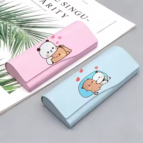 Yier Bear Panda Glasses Case Bubu Dudu Men Women Protective Box Sunglasses Accessories Optical Reading Waterproof Eyeglasses Box
