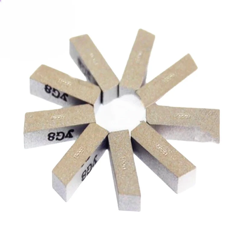 200pcs/box C303 YT5 YW2 YW1 YT15 YT14 YG6 YG8 Carbide Welding Inserts Cutter Cutting Tool Welding Tips