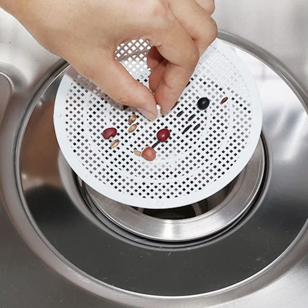 

4Pcs Hair Catcher for Shower Drain Floor Drain Cover Bathroom Mesh Cap Wide Application Durable Shower Hair Catchers