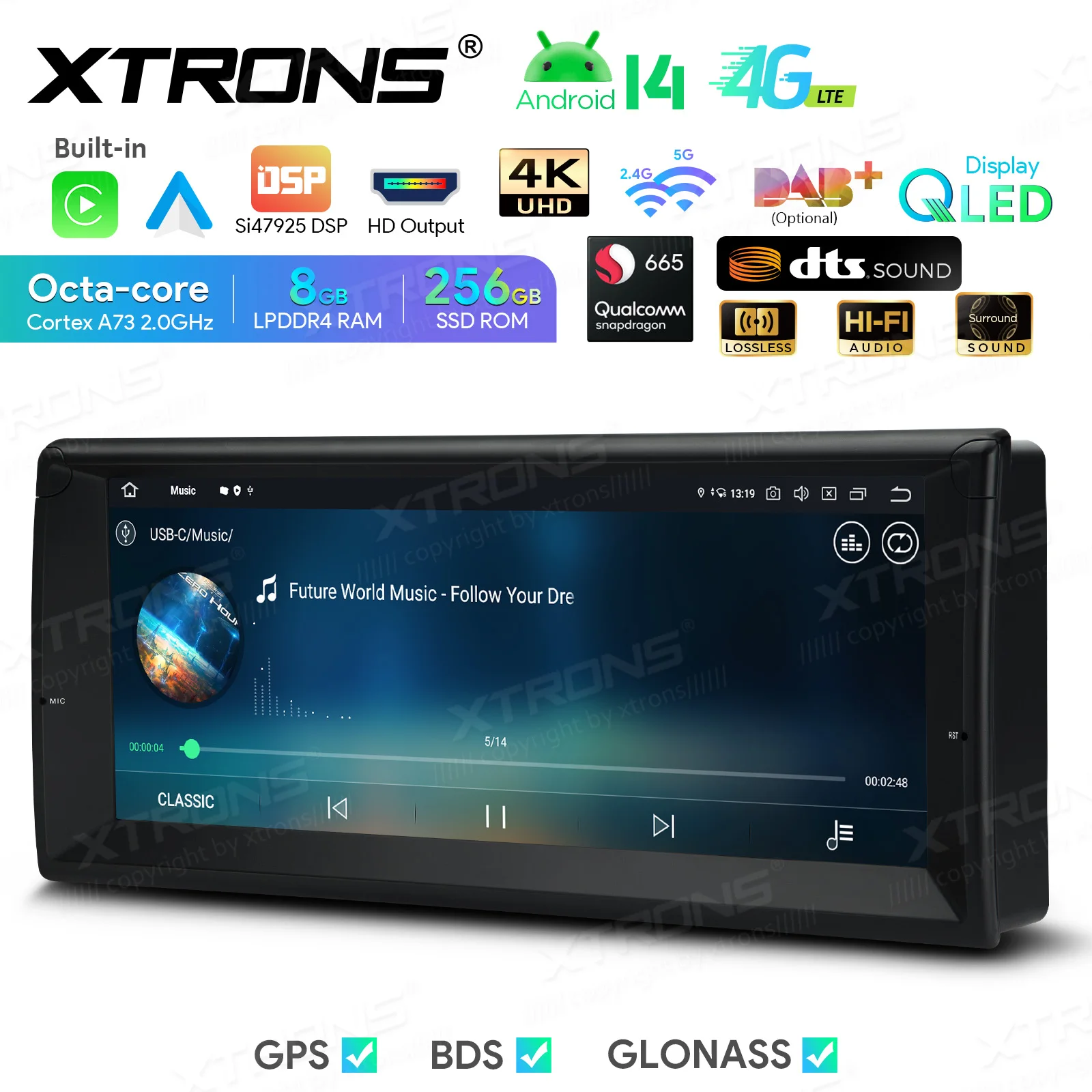 XTRONS 10.25