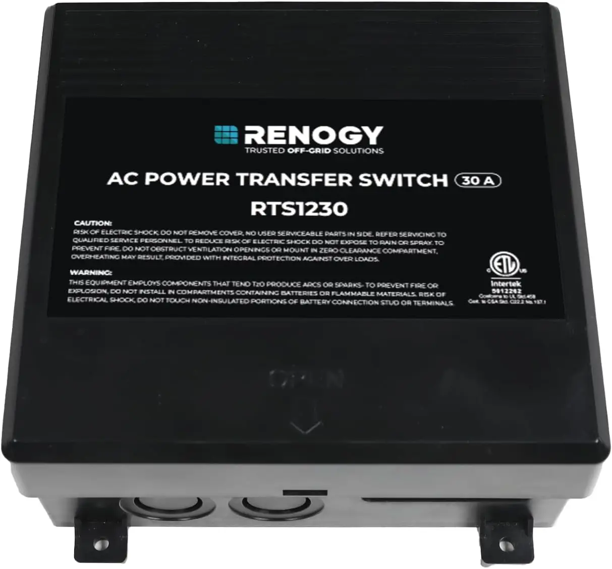

30A Automatic Transfer Switch for Solar, Generators & RVs - Seamless Power Backup