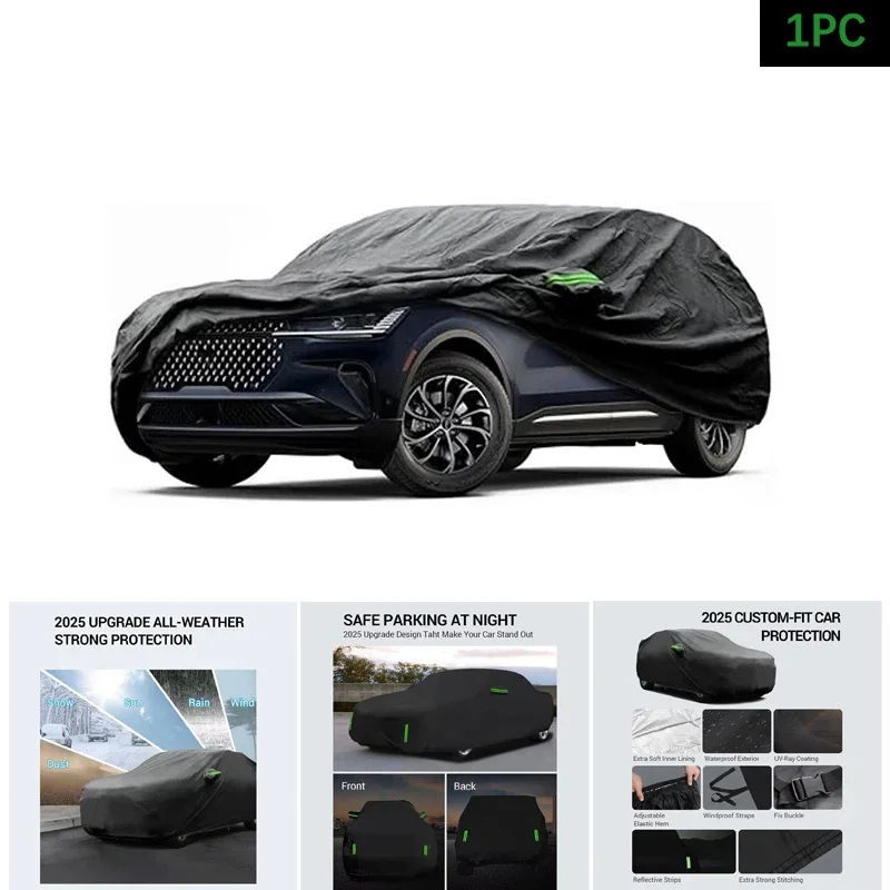 

Outdoor Car Cover Custom Fit Waterproof All Weather for Automobiles Rain Snow Sun Protector For Lincoln Nautilus 2024 2025