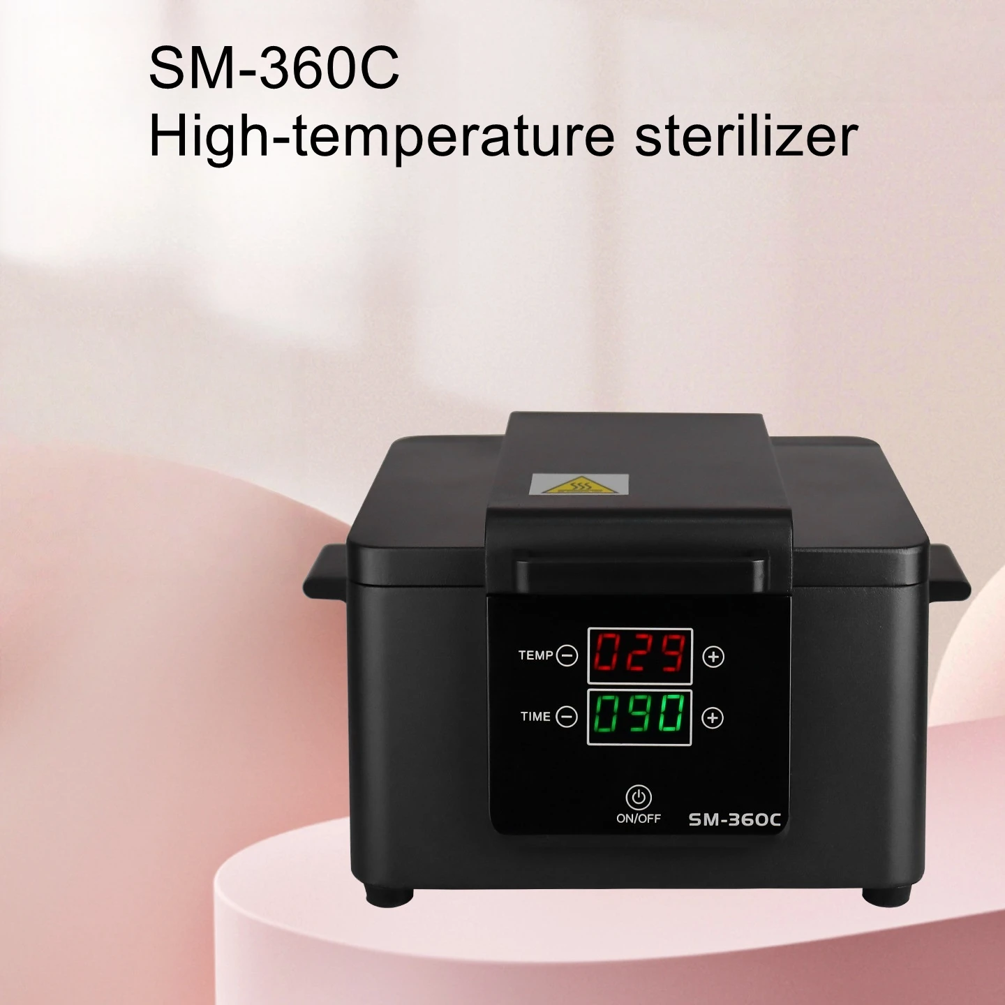 Fixed time nail tool heating and disinfection cabinet  beauty instrument sterilization and disinfection box
