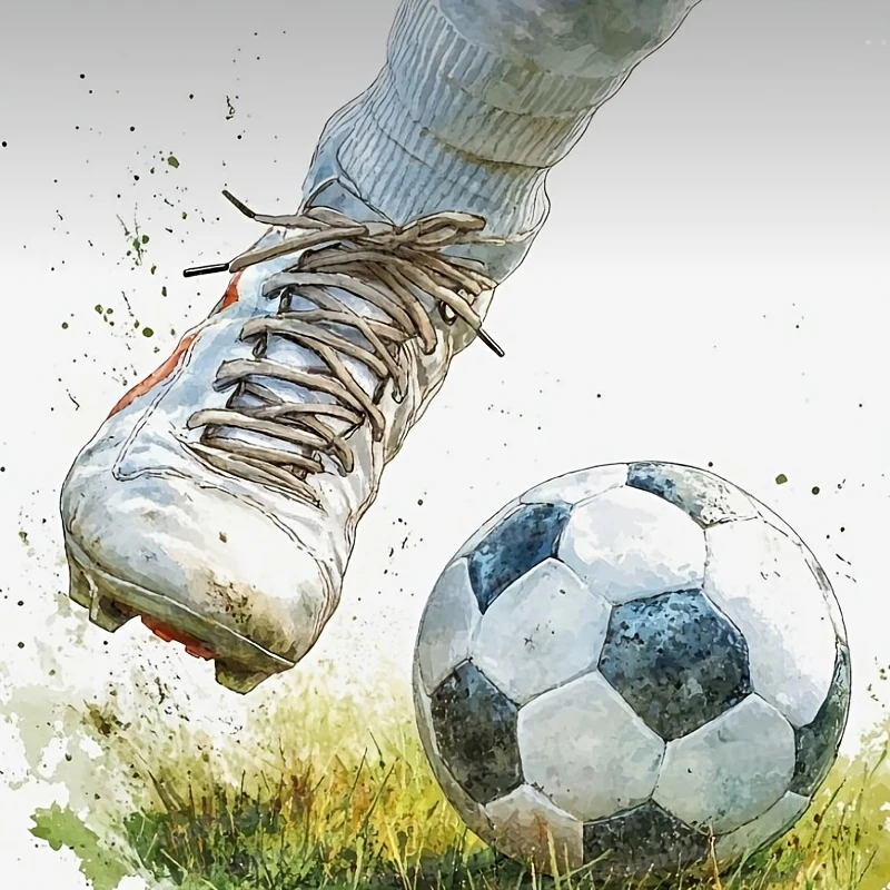 

Набор для алмазной вышивки, узор в стиле Kicker, круглые стразы, полная алмазная вышивка, доступен в нескольких размерах, без рамки