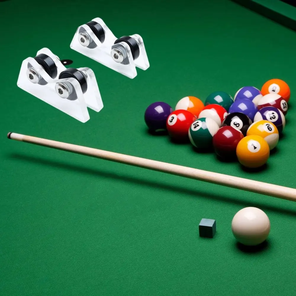 

2Pcs Billiard Equipment Billiard Cue Straightness Checker Alignment Device Club Use Pool Cue Alignment Tool Cue Care