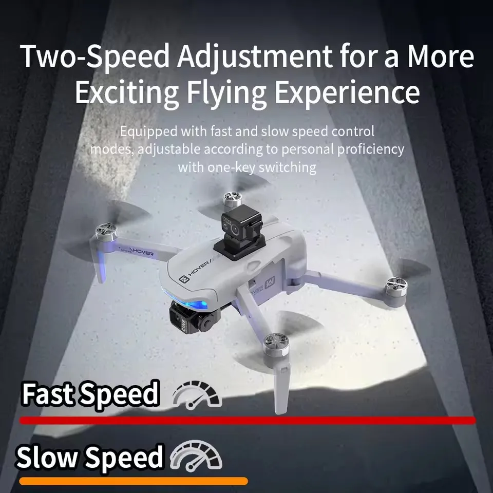 2KM Three-Axis Gimbal Drone 8K HD Dual Camera Dual Mode GPS RC Drone GPS Positioning Obstacle Avoidance Brushless Quadcopter