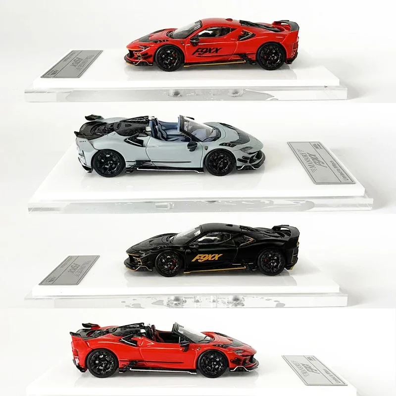 HKM 1:64 Model Car Fera SF90 Alloy Die-Cast Sport Vehicle Collection Spider & Stradale Selection