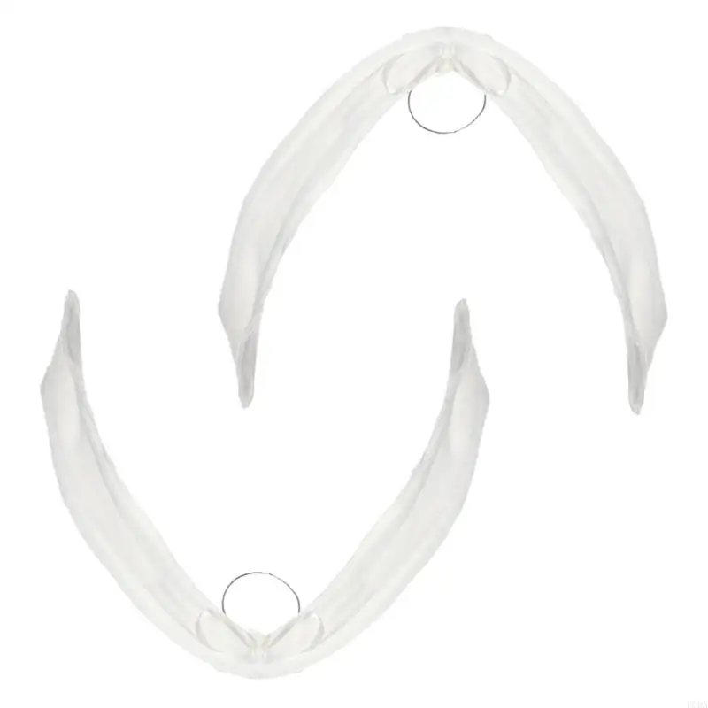 

Аксессуары для костюмов гусей, гибкий проволочный каркас, мягкая ткань, белое крыло, для наружного использования, для крыльца,