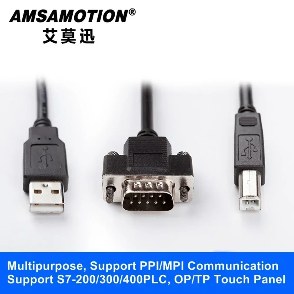 USB-MPI PPI Programming Cable DP For Siemens S7-200 300 AMX-200 PLC Adapter 6ES7972-0CB20-0XA0 Simatic RS485 Servo 840D