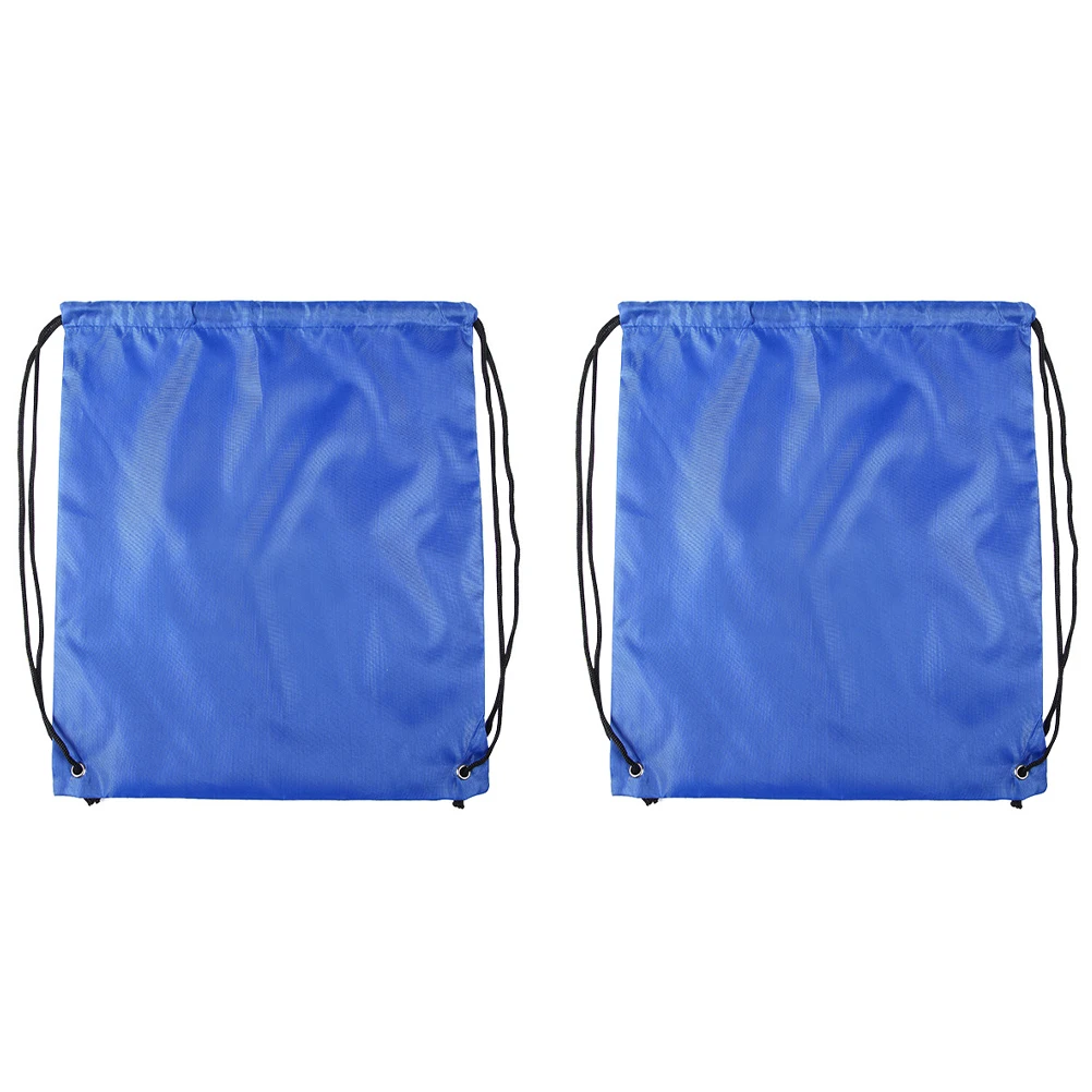 

2Pcs Waterproof Drawstring Backpacks Lightweight Outdoor Bags for Swimming Travel Gym Daily Activities Drawstring Backpack
