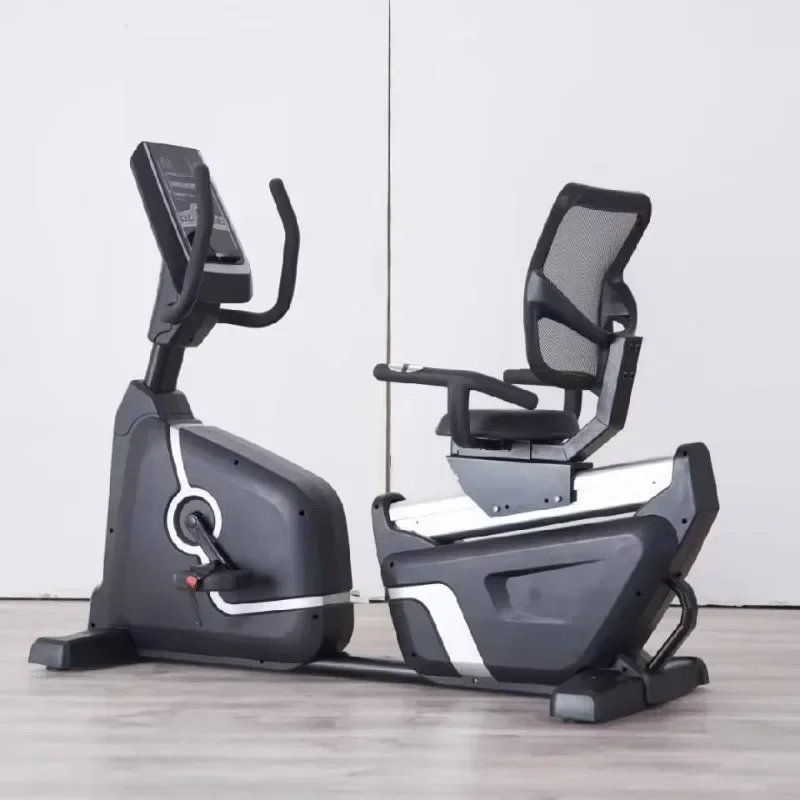 Home Commercial Spinning Gym Equipment Exercise Bicycle Fordable Recumbent Bike Seated Elliptical Bike