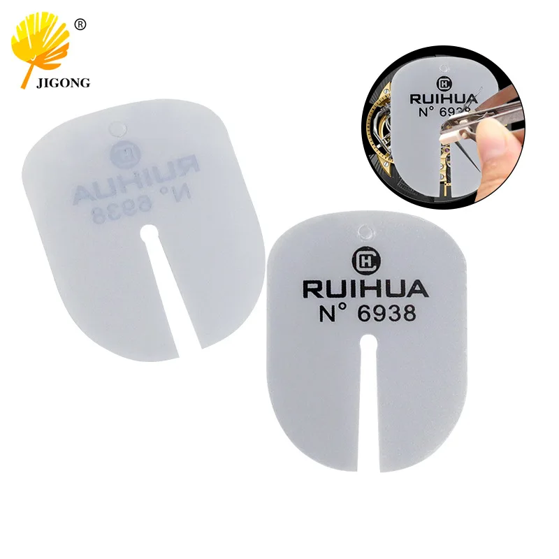 Scratch-proof literal pad on the surface of the watch dial, needle pick-up pad, protective pad, literal guard, watch repair tool